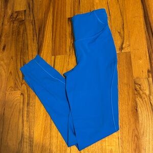 size 2 blue lululemon leggings